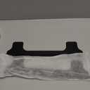 Stove Gap Covers Stainless Steel, Adjustable 13.8-27.5 In(2 Pack), Heat Resistant, Gas Stove Side Gap Protector (Matte Black)