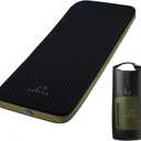 Self-Inflating Sleeping Pad 4" Memory Foam  Camping Mattress with Backpack | Extra Thick, Durable, Water-Resistant, Fast Setup for Outdoor, Hiking & Travel  Limited Stock Clearance