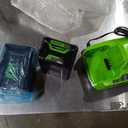 Greenworks 60V 25" Self-Propelled Cordless Lawn Mower  2 x 4.0Ah Batteries & Fast Charger(75+ Tool Compatibility, 80Min Runtime)