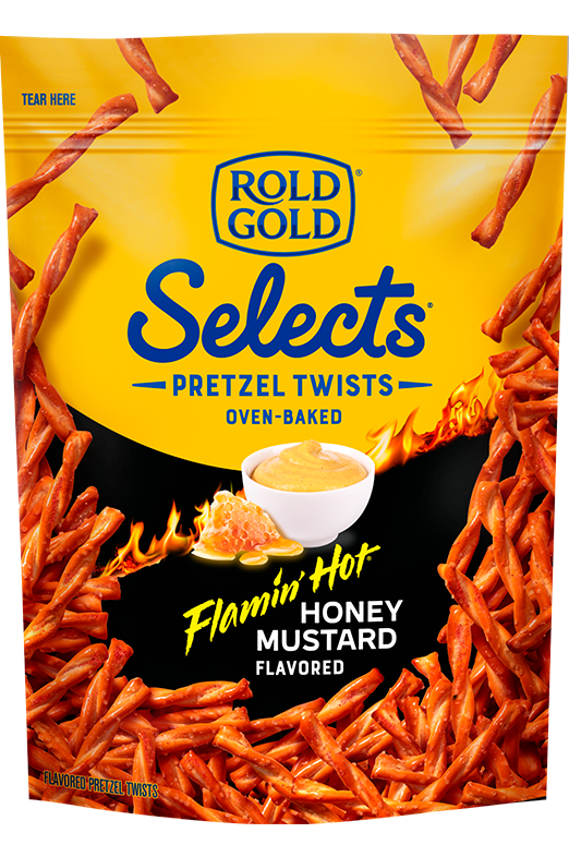 Rold Gold Selects, Flamin Hot Honey Mustard Pretzel Twists, 4 Oz, Best By: OCT 07/25 And 6Pack Set Gold Peak Tea, Sweet Tea, 16.9 fl oz, Best By: Jan 19/26 