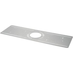Kichler Direct-to-Ceiling Rough-in Plate 1.8-3-4-6in, Steel (7.5" W x 26" L)
