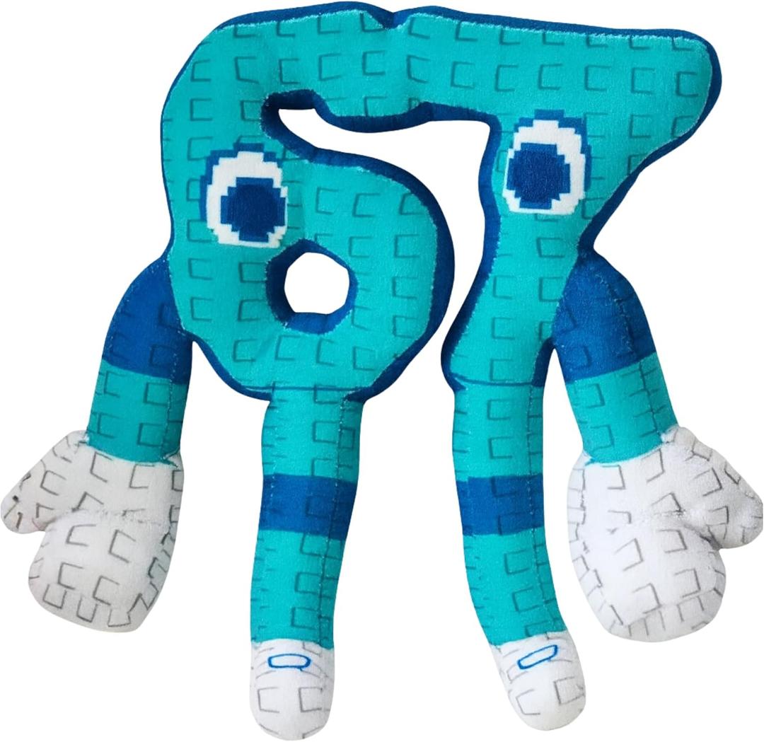 Lemoneon 67 Plush 10" Italian Brainrot Plush Meme AI-Crafted Stuffed Figure Pillow for Video Game Fans Room Decor