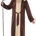Morph Joseph Costume Men Biblical Nativity Costume Adult Shepherd Jesus Bible Outfit for Religious Events (Large)
