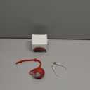 SPECIALISTTRIAN Interactive Rolling Cat Ball - 360°Automatic Chew Toy for Active Cats, Rolling Small Dog Cat Toys, Smart Automatic Fast Rolling Pet Ball - cat Toys (Red)