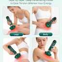 Lymphatic Drainage Massager Electric Cupping Massager with Heat Vibration and Red Light, 12 Level Suction Body Massager for Legs Arms Waist Abdomen, Rechargeable Cellulite Massage Tool for Home Use