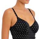 Freya Womens Jewel Cove Underwire Tankini Top (34G, Black)
