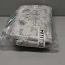 3x5 Washable Entryway Rug, Non Slip Boho Runner Rugs for Hallway, Entrance, Kitchen, Bathroom, Laundry Room, Soft Entryway Carpet, Throw Low Pile Retro Imitation Wool Carpet, Light Blue Grey