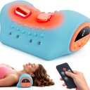 Neck Massager with Heat, 2026 Upgraded 3 in 1 Portable Massager Stretcher, Vibration, Ergonomic Neck Pain Relief Device- Adjustable Cervical Traction for Home & Office, Lightweight Neck Massager Gifts