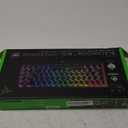 Razer BlackWidow V3 Mini HyperSpeed 65% Wireless Mechanical Gaming Keyboard: Green Mechanical Switches Tactile & Clicky - Phantom Pudding Keycaps - Chroma RGB - Up to 200 Hr Battery Snap Tap