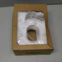 Pooqla Decorative Led Light Up Number Letters, White Plastic Marquee Number Lights Sign for 60th Birthday Party Wedding Decor Battery Operated Number (60)