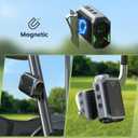 Mini Golf Rangefinder with Slope, Flag Pole Locking, High-Precision, Magnet Stripe, 6X Magnification, 1000 Yards Range Finder, Rechargeable Rangefinders, Golf Tournament Legal