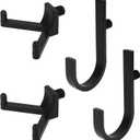 4pcs Storage Shed Hooks for Suncast/Craftsman, J/A-Shaped Tool Hook Storage Shed Hangers for Garages Walls Shelves Organization Accessories