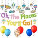 Oh The Places You'll Go Kindergarten Graduation Balloon Decorations Dr Party Balloon Oh The Places You'll Go Decoration Balloons for Baby Shower
