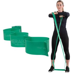 THERABAND CLX Resistance Band with Loops, 5-Foot Band