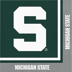 Trendware Michigan State University Napkins, 60 Count