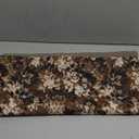 Yangest Neutral Floral Pillow Cover 24 x 24 Inches, Vintage Chenille Square Throw Pillow Cover Soft Decorative Farmhouse Accent Couch Pillow Cover for Living Room Bedroom, Coffee Brown