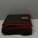 100% Wool Blanket - Premium Ultra-Soft & Warm, Twin 62"x 84" Large Size Blanket for Couch, Bed, Home, Camping & Outdoors (Military Green)