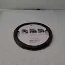 Custom Accessories 33122P Black and Brown Custom Grip Steering Wheel Cover