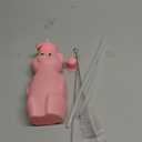 Honey Bear Silicone Straw Cup, Babies Water Drinking Cup, 8-Ounce Therapy Sippy Bottles for Speech and Feeding Training, BPA Free & Dishwasher Safe (PINK)