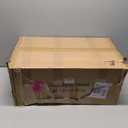 Tripamin 15 XL Stainless Steel Cat Litter Box Enclosure, XXL Stainless Steel High Sides with Lid, Extra Large Metal Cat Litter Box (Translucent Black, XX-Large)