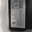 43" 2in1 Black Fire Pit Table with Lid & Glass Shield, 50000 BTU CSA Certified, Waterproof Cover