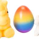 YMCtoy - Surprise Growing Hatching Unicorn Rainbow Eggs, Set of 2