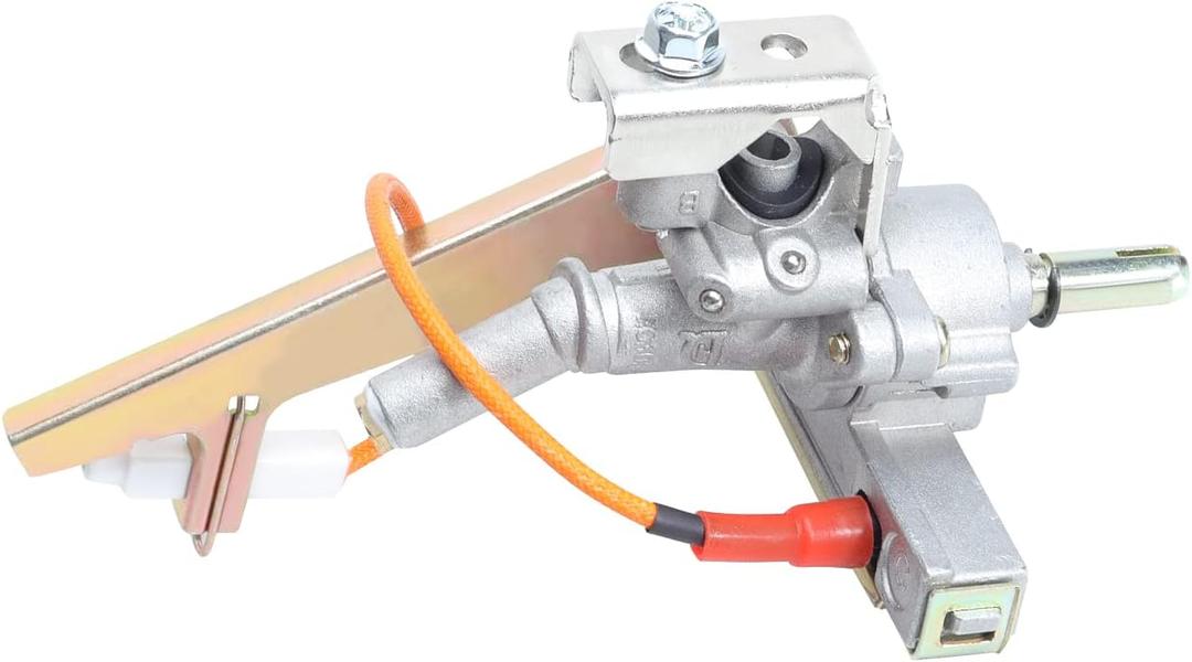 LS'BABQ BBQ Gas Grill Valve Replacement Parts for Bull OEM 16524,Thrower Valve LP for Bull Angus and Brahma Natural Gas Grill,Orifice Hole Size 1.0mm