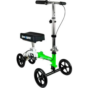 KneeRover GO Knee Scooter - The Most Compact Portable Knee Walker for Adults for Foot Surgery, Broken Ankle, Foot Injuries - Foldable Knee Rover Scooter for Broken Foot Injured Leg Crutch Alternative