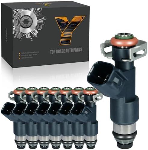 YIHOVY Fuel Injectors 12594512 fit for Chevrolet 2007-2009 Tahoe Avalanche Suburban Silverado 2008-2009 Express V8 5.3L Flex, fit for GMC 2007-2009 Yukon Sierra 2008-2009 Savana V8 5.3L Flex (8)