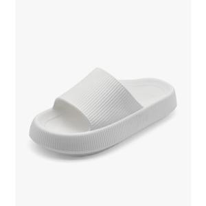 rosyclo Orthopedic Sandals for Women and Men, Arch Support Cloud Recovery Slides Orthotic Pain Relief Pillow Soft Lightweight Cozy Thick Sole Slip On Plantar Fasciitis Slippers 7,5-8,5