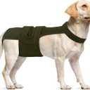 Dog Diapers Female Reusable Washable Period Diaper with Suspender,Adjustable Dog Panties Anti-Harassment, Doggie Diapers for Incontinence, Heat Cycles, or Senior DogsXS-XL (Army Green)