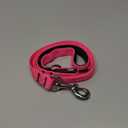 KOSKILL 4 Ft Led Dog Leash, Rechargeable Light Up Dog Leash Waterproof, Safety Glow in The Dark Dog Leash for Night Walking, Nylon Reflective Leashes with Padded Handle for Small Medium Large Pets (Pink)