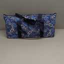 American Mahjong Game Set, 166 Quality White Tiles, 4 All-in-One Color Rack/Pushers, Mahjong Tile Set with Blue Printed Carrying Bag