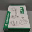 REX-8 Metal Detector for Adults, Waterproof Pinpoint, High Accuracy Gold and Silver Detection, Underwater and Beach Use, 10'' IP68 Coil, Bigger LCD, New Advanced DSP Chip