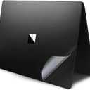 XSKN 13.5 Inch Pure Color Full Body Bubble Free Vinyl Decal Sticker for Microsoft Surface Laptop 3 4 5 Computer (Surface Laptop 3&4&5 13.5 inch) (Black)