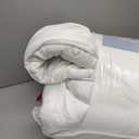 DOWNCOOL 3 Inch Queen Mattress Topper, Ultra Thick and Fluffy Supportive Memory Foam Mattress Topper for Body Pain, Mattress Pad with Breathable Mesh Design for Deep Sleep, 80x60x3 Inches