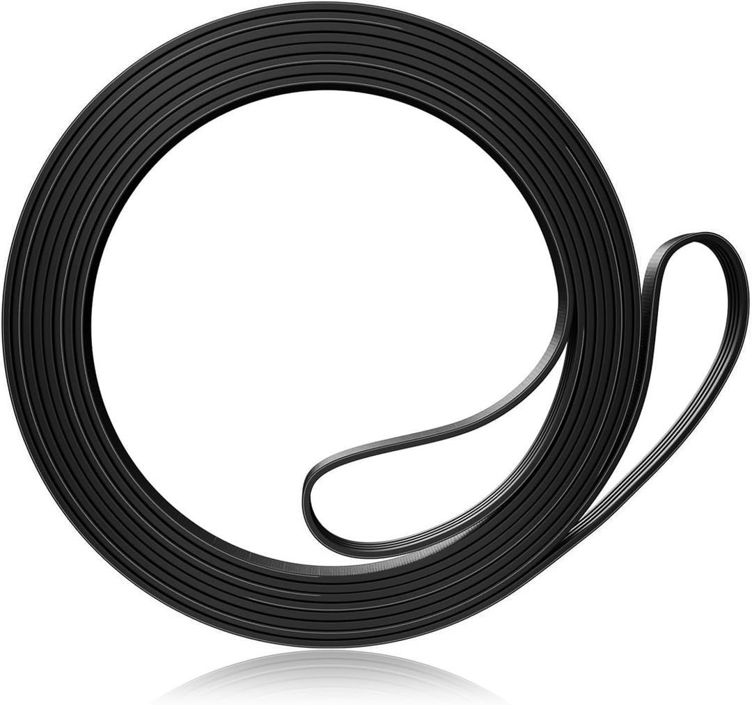 PartsBroz 134503600 Dryer Belt - Compatible With Frigidaire Kenmore Gibson Tappan - Replaces AP3865318 PS1148434 5303283471 148270 FEQ332ES0 FER231AS2 AEQ6000ES2 AGQ6000ES2 417.94802301 417.97812700