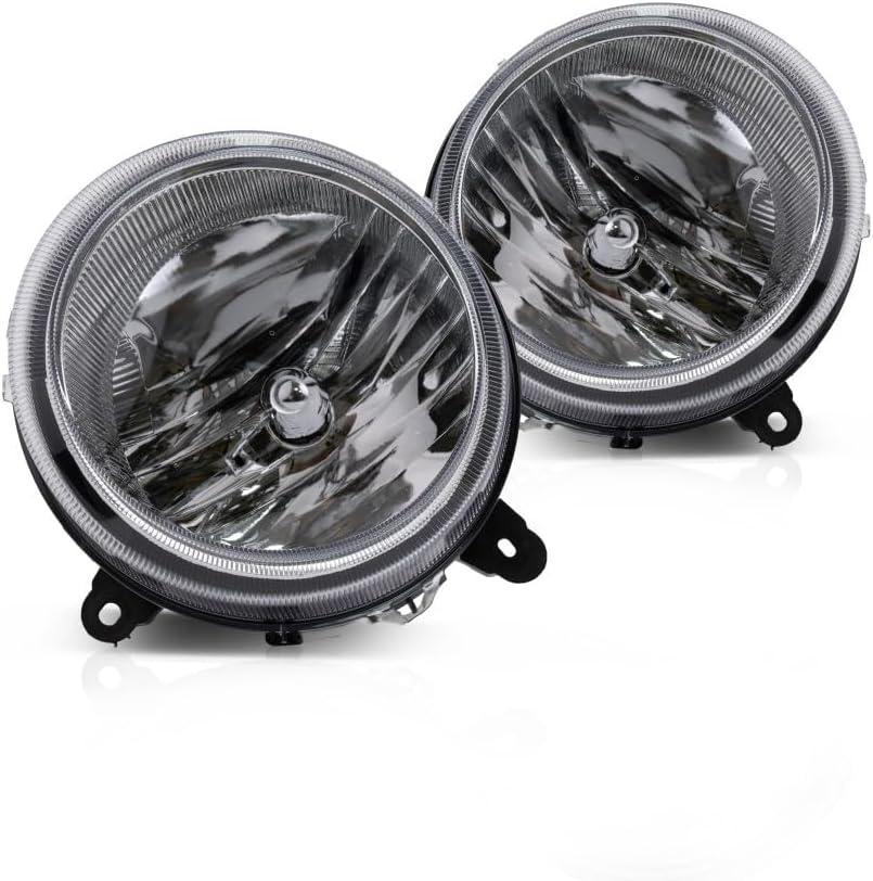 For Jeep Patriot Headlight Assembly 2007-2017 Pair Driver and Passenger Side System For CH2502176 | 5303843AE