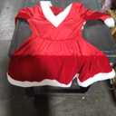 Women's Santa Claus Costume Mrs Christmas Fancy Dress with Belt Xmas Outfit