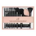 e.l.f. Full Face & Eye Makeup Brush Set with Travel Case, 8 Face & Eye Brushes For Creating A Full Face Makeup Look, Vegan & Cruelty-Free