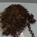 Fancy Hair Braided Wig Cornrow with Curly Hair Wig HD Lace Front Wig with Baby Hair Pre Plucked Glueless Transparent 13x4 Inch Brown Mixed Blonde Wig for Black Women