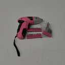 Hi-Spec Electric Screwdriver 27pc 3.6V Pink USB Small Power Screwdriver Set. Cordless & Rechargeable with Driver Bit Set