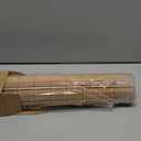 LazBlinds No Tools No Drill Cordless Bamboo Roman Shades, Light Filtering Window Treatment, Roll Up Bamboo Blinds for Windows 31'' W x 64'' H, Brown