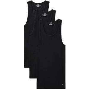 Calvin Klein Men's Undershirt (Large, 3 Black)