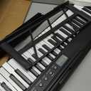 88 Key Keyboard Piano, Semi Weighted Electronic Digital Piano with Music Stand, Power Supply, Sustain Pedal, Stand, Bluetooth, Carrying Case, Headphones, USB-MIDI, Piano Lessons for Beginners