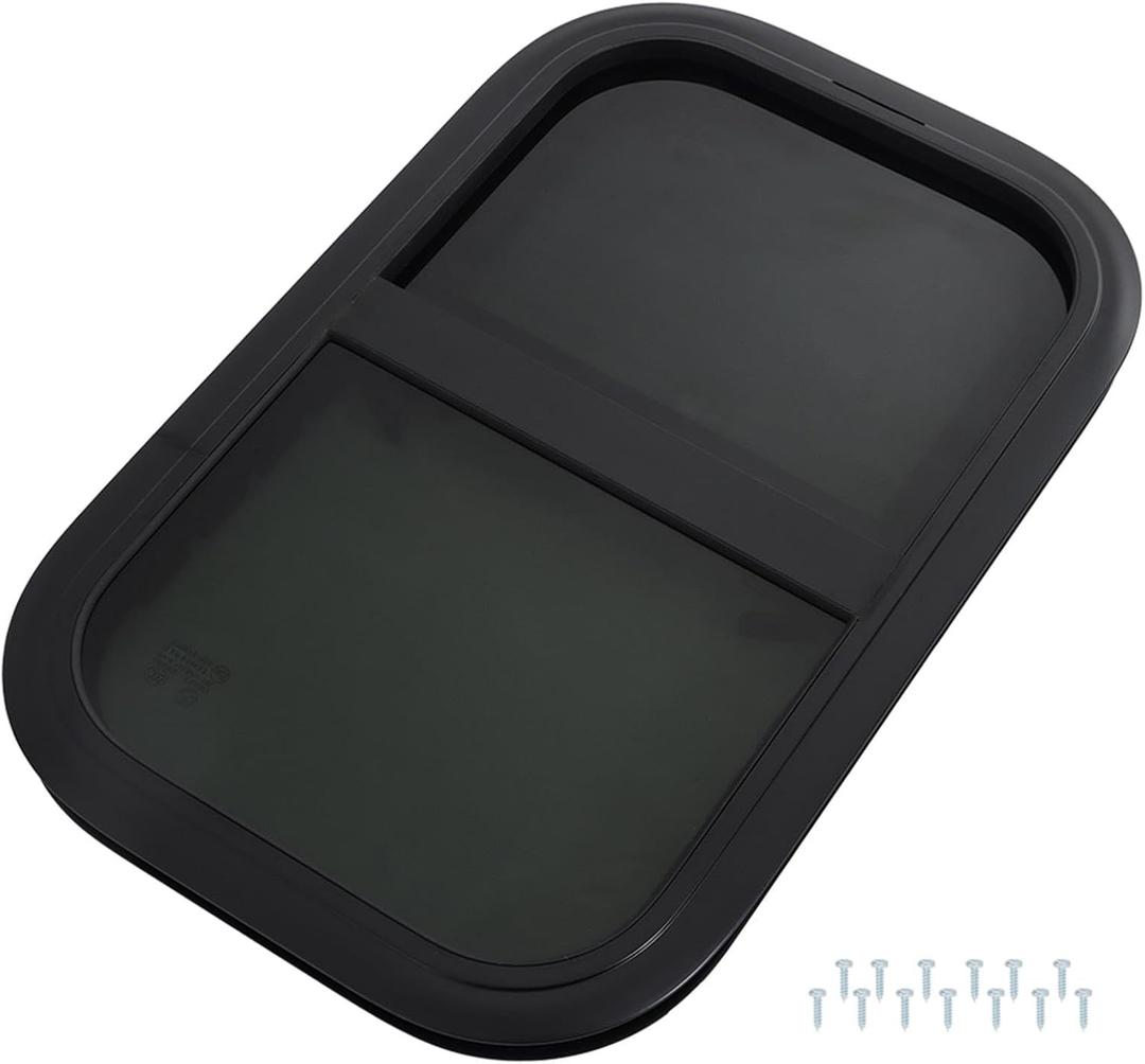 labwork 15inch x 24inch Vertical Sliding RV Window - DOT Certified Reliable Performance