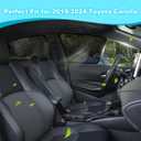 XCBYT Car Window Shades for 2019–2024 Corolla Sedan (Not for Hatchback/Touring/Cross), 4PCS Side Window Sun Shades, Breathable Mesh UV Protection for Baby, Privacy & Heat Insulation