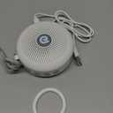 Dreamegg Portable Noise Machine for Baby Adult, Features Powerful Battery, 21 Soothing Sound, Noise Canceling for Office & Sleeping, Sound Therapy for Home, Travel, Registry Gift, Classic White