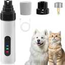 Silent Groom Pro Nail Grinder,2025 Upgraded Dog Nail Trimmer,Rechargeable USB Charging Pet Nail Grinder for Dog Nail Grinders,Pet Paws Grooming Smoothing Tool