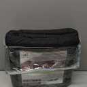 U-NICE HOME Reversible Sofa Cover Couch Cover for Dogs with Elastic Straps Water Resistant Furniture Protector for Pets Couch Cover for 3 Cushion Couch (Sofa, Black/Grey)